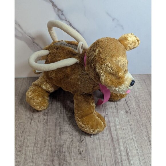 Toby NYC dog handbag purse toy pink ribbon bow zipper pocket 10" - Picture 10 of 13